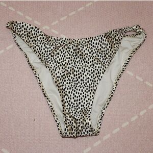 Kendall & Kylie Animal Dot Bikini Bottom Women’s Large Excellent Condition